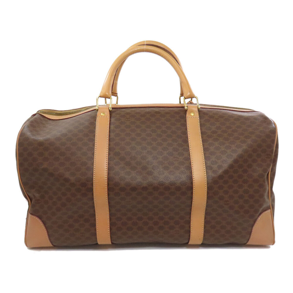 Celine Boston Boston Macadam Leather bag Brown